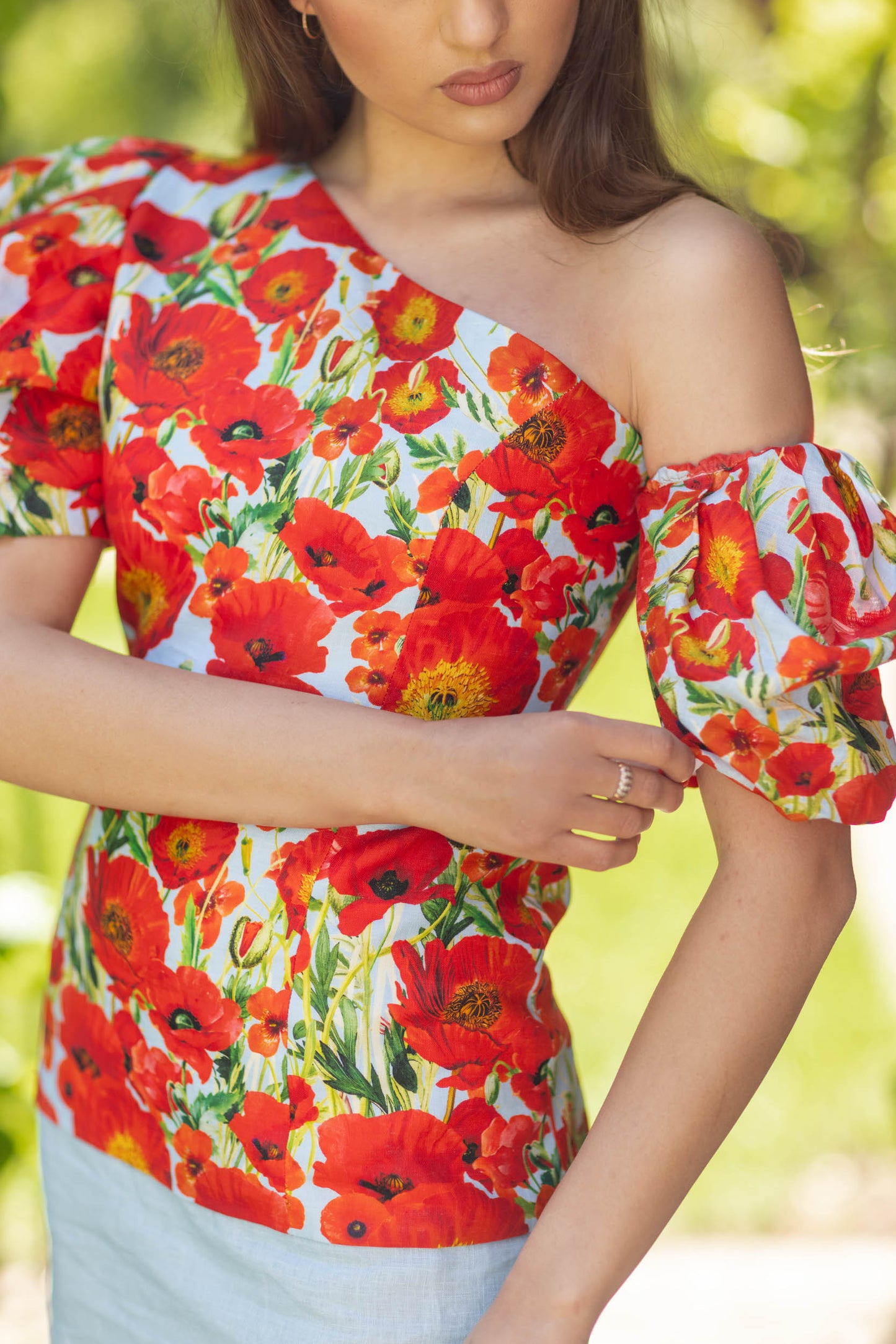Poppy Blossom Corset Dress