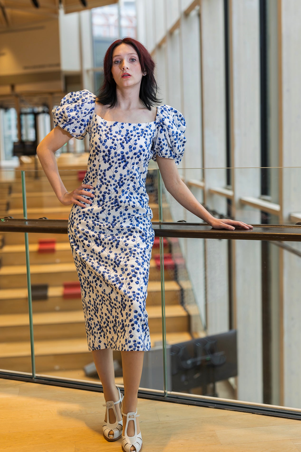 Azure Petals dress