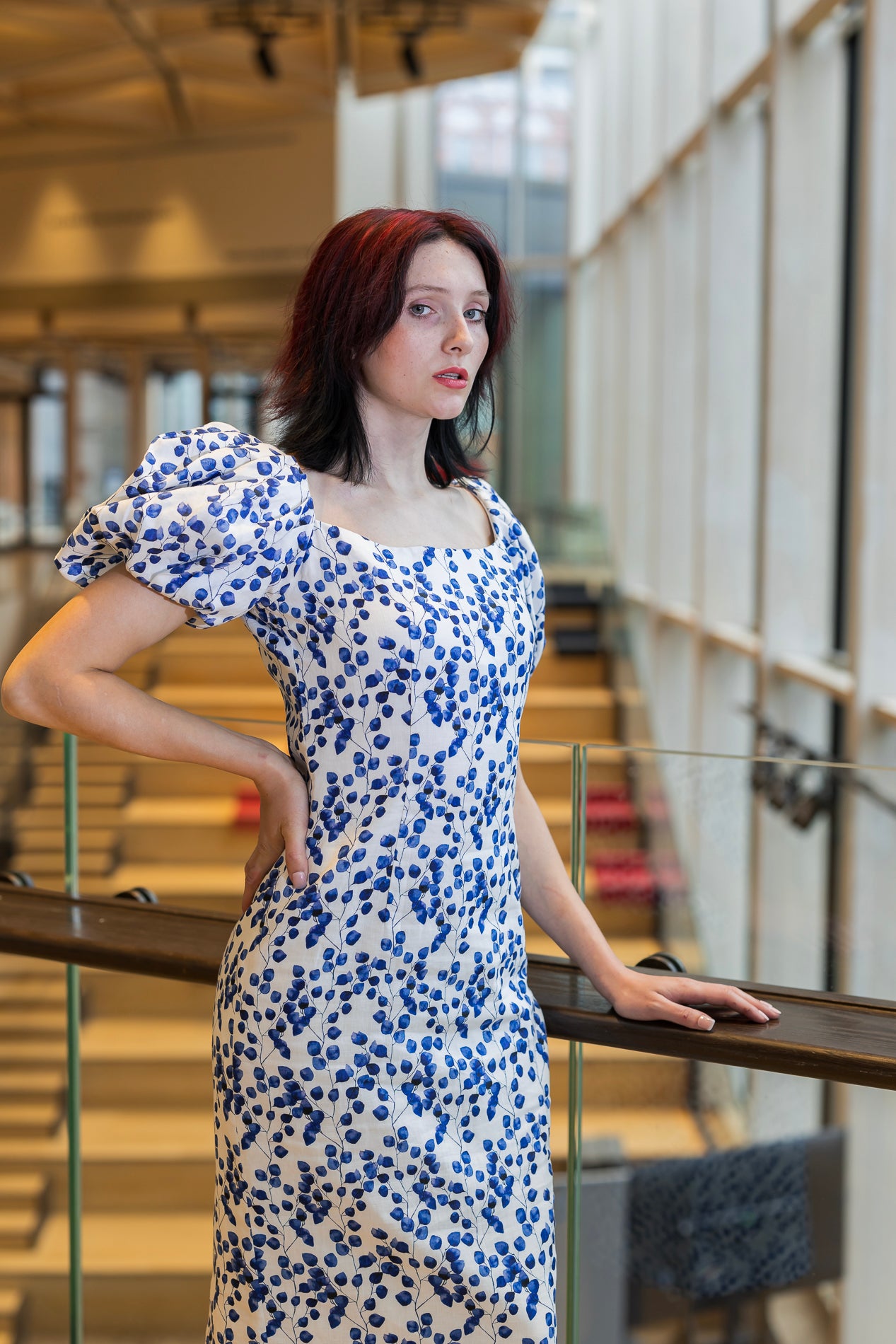 Azure Petals dress