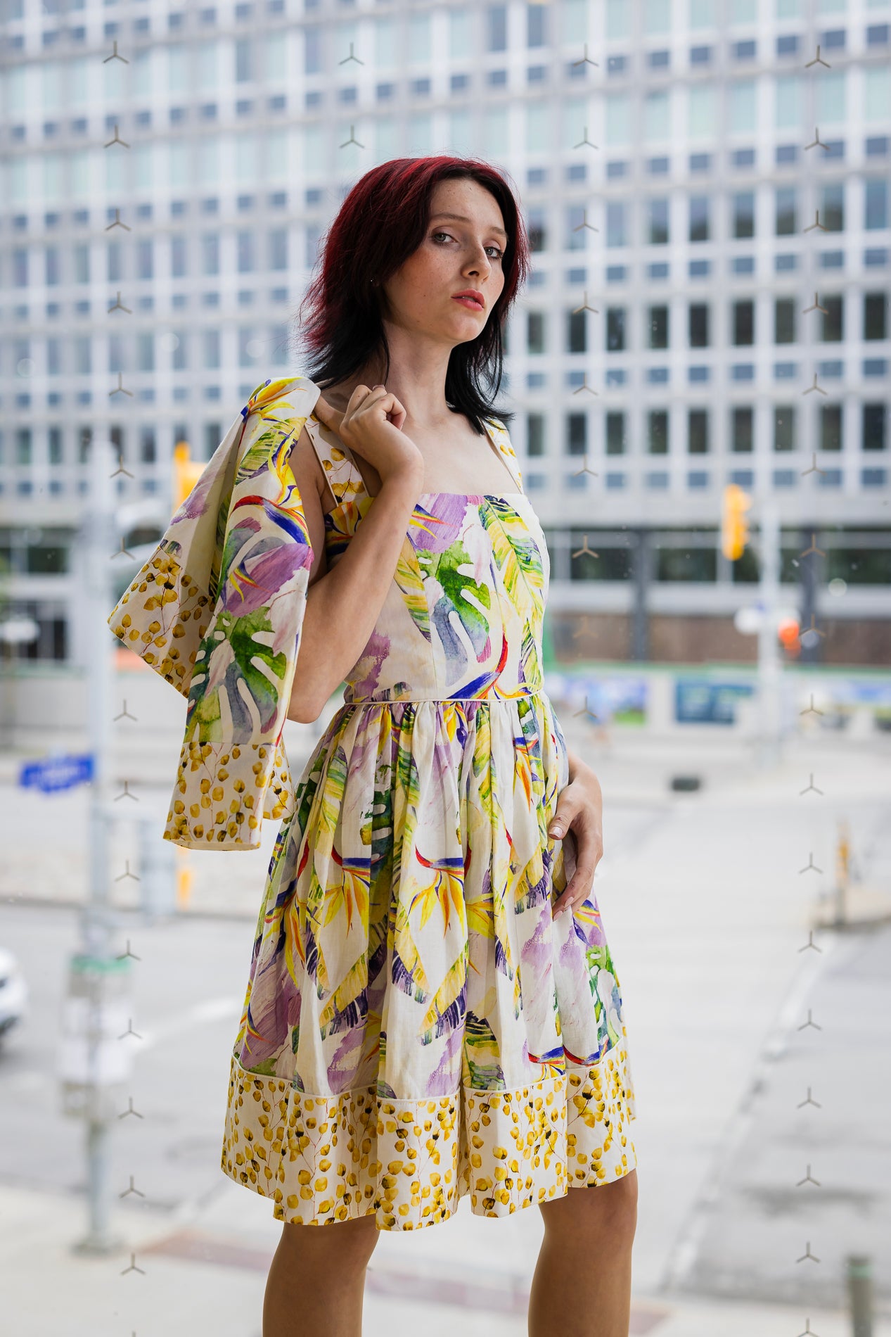 Tropical Twilight Dress